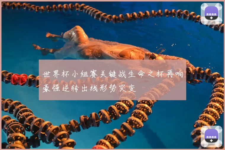 世界杯小组赛关键战生命之杯再响豪强逆转出线形势突变